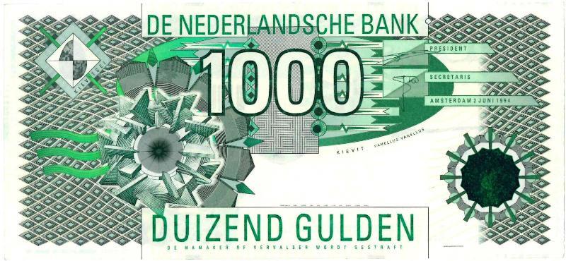Noodgeld 2de W.O. 1 gulden. Friesland - Zeer Fraai.