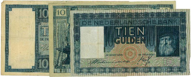 Noodgeld 2de W.O. 1 gulden. Rotterdam - UNC.