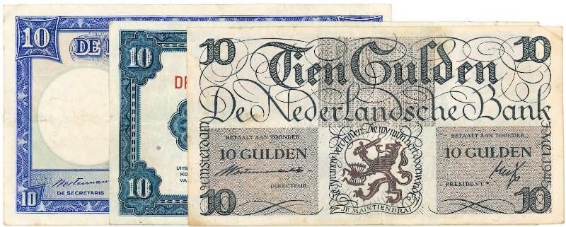 Noodgeld 2de W.O. 1 gulden. Sliedrecht - UNC.