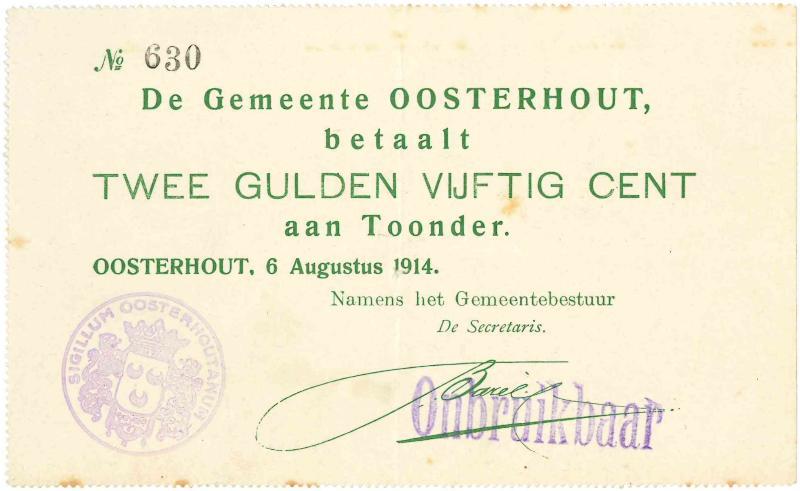 Schoolgeld. 5 - 1000 gulden. Lot 14 stuks diverse waarden en uitgevers. - Zeer Fraai/Prachtig