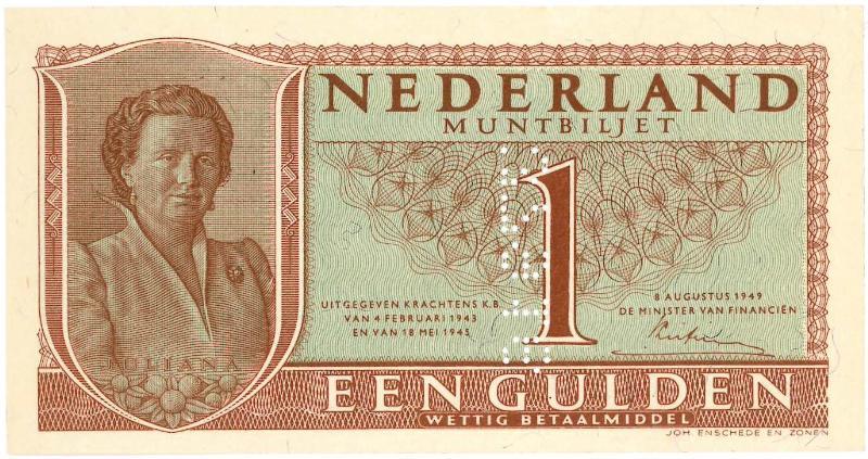 Curaçao. 5 gulden. Bankbiljet. Type 1954. - Prachtig+.