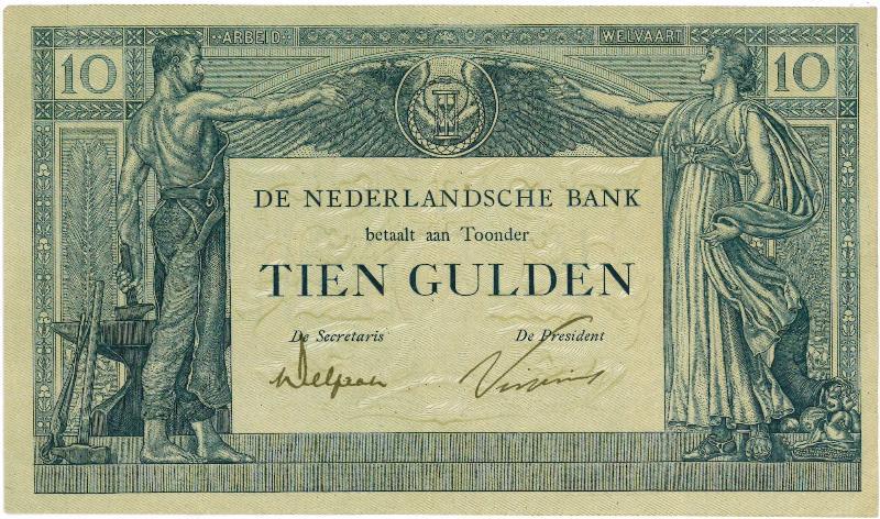 Nederlandse Antillen. 1 gulden. Bankbiljet. Type 1970. - UNC.