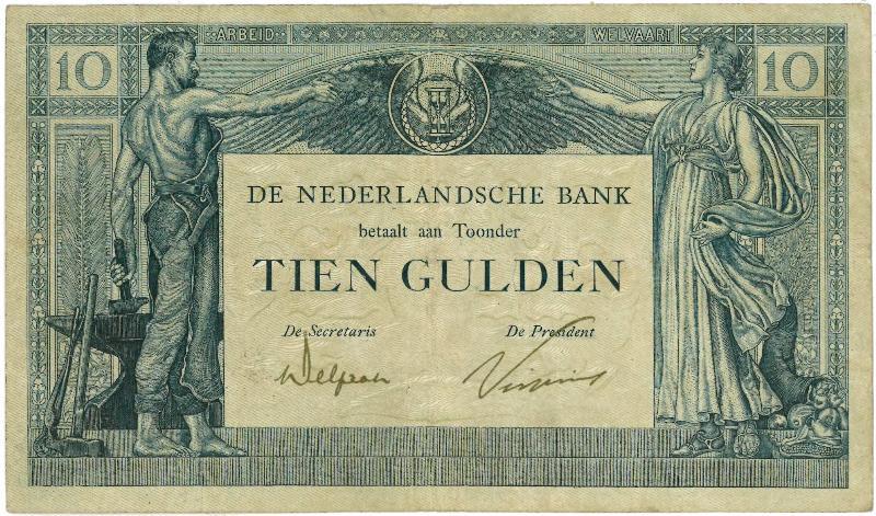 Nederlandse Antillen. 5 gulden. Bankbiljet. Type 1972. - Prachtig+.