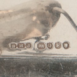 Miniatuur draaimolen zilver.