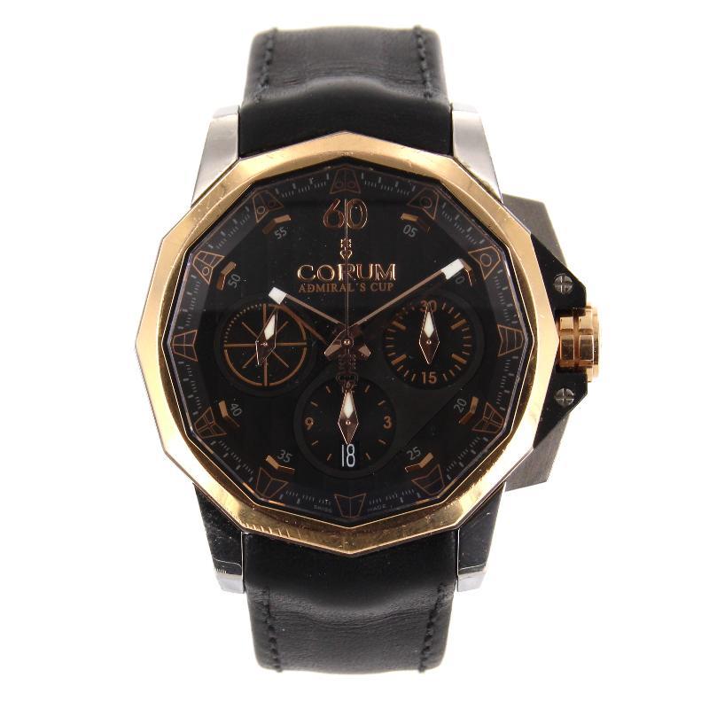 Corum Admiral's Cup Challenger 44 Chrono - Herenhorloge - Met chronograaf en datumfunctie