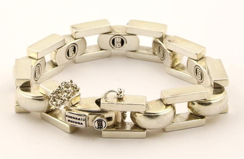 Zilveren Buddha To Buddha schakelarmband