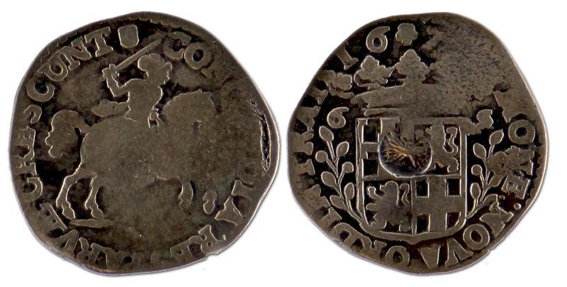 6 stuiver. Utrecht. 167(?). Fraai. 