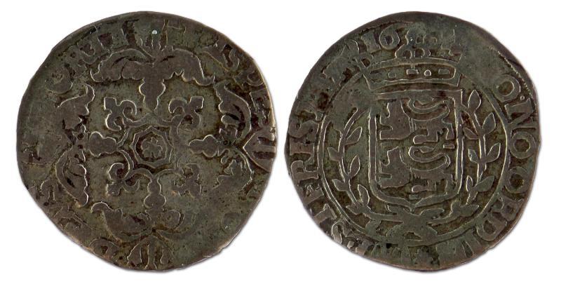 Roosschelling van 6 stuiver. West-Friesland. 1682. Fraai +. 
