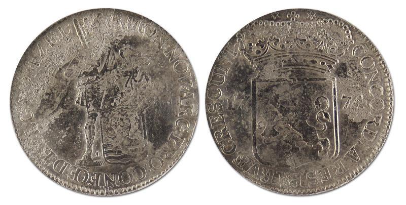 Zilveren Dukaat. Zeeland. 1774. Fraai. 