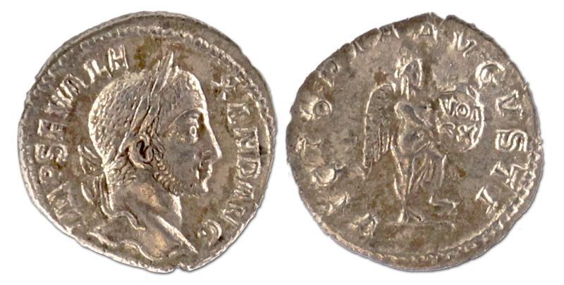 Severus Alexander, 222-235. Denarius.