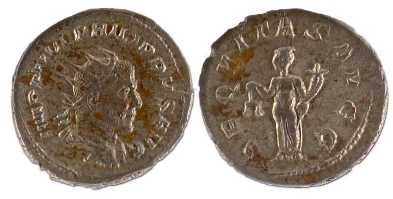 Philippus I. Arabs , 244-244.  Antoninianus.