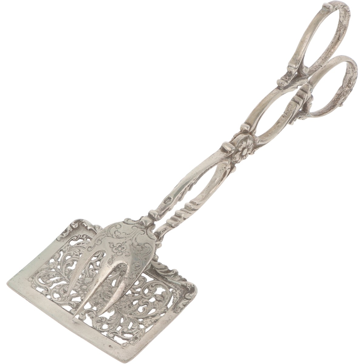 Koektang zilver.