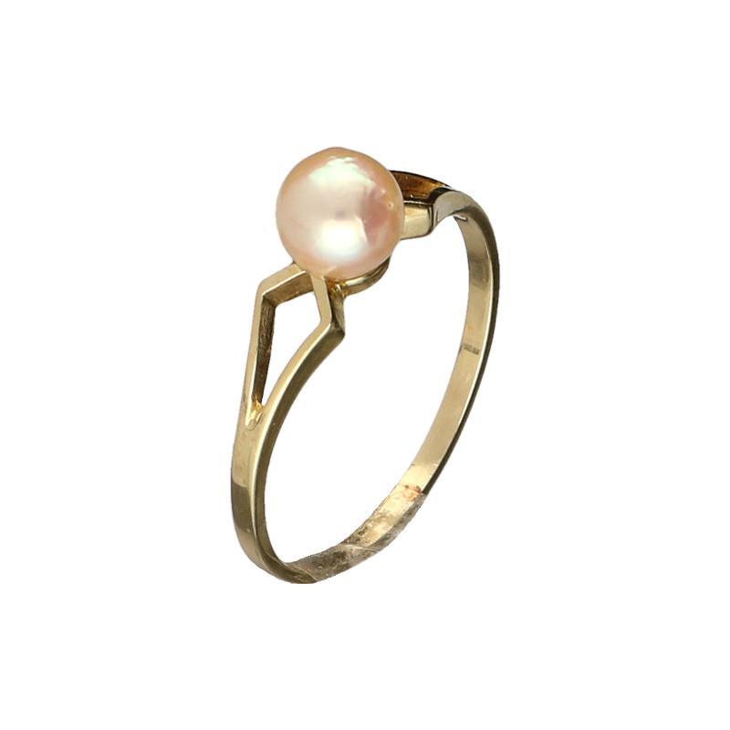 Geelgouden ring, 14 karaat