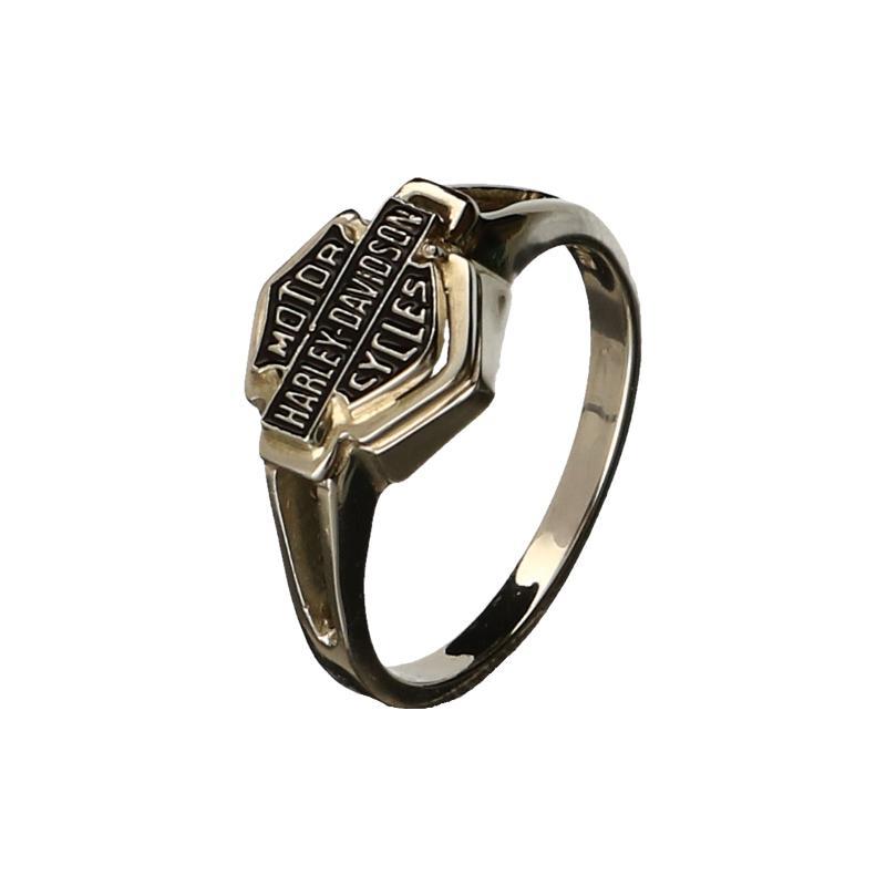 Herenring Harley Davidson, 8 karaat