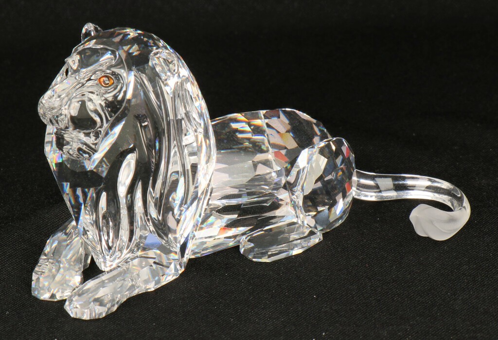 Swarovski jaarlijks item 1995 "Inspiratie Afrika" De Leeuw.
