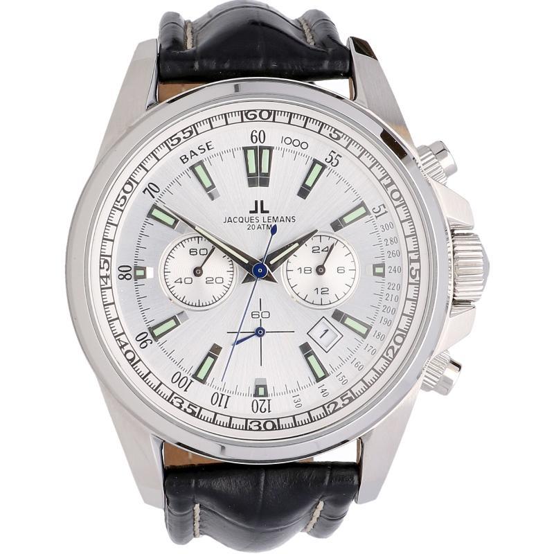 Jacques Lemans - Herenhorloge - Datumfunctie - Chronograaf