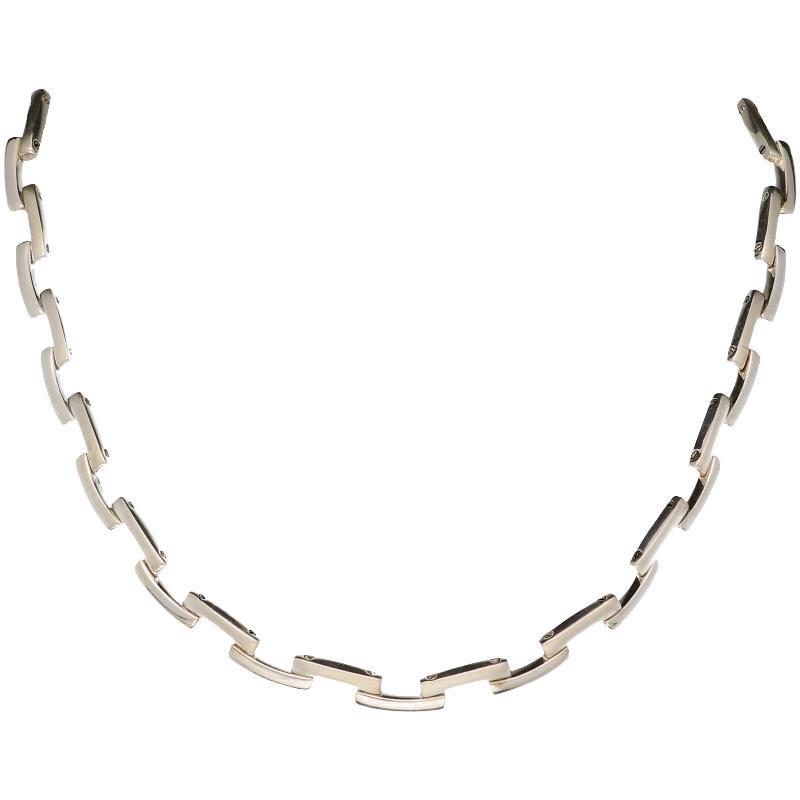 Zilveren collier