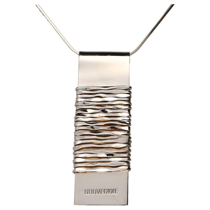 Nuovegioie Zilveren Collier Met Hanger
