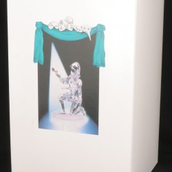 Swarovski jaarlijks item 2001 "Masquerade" Harlequin.