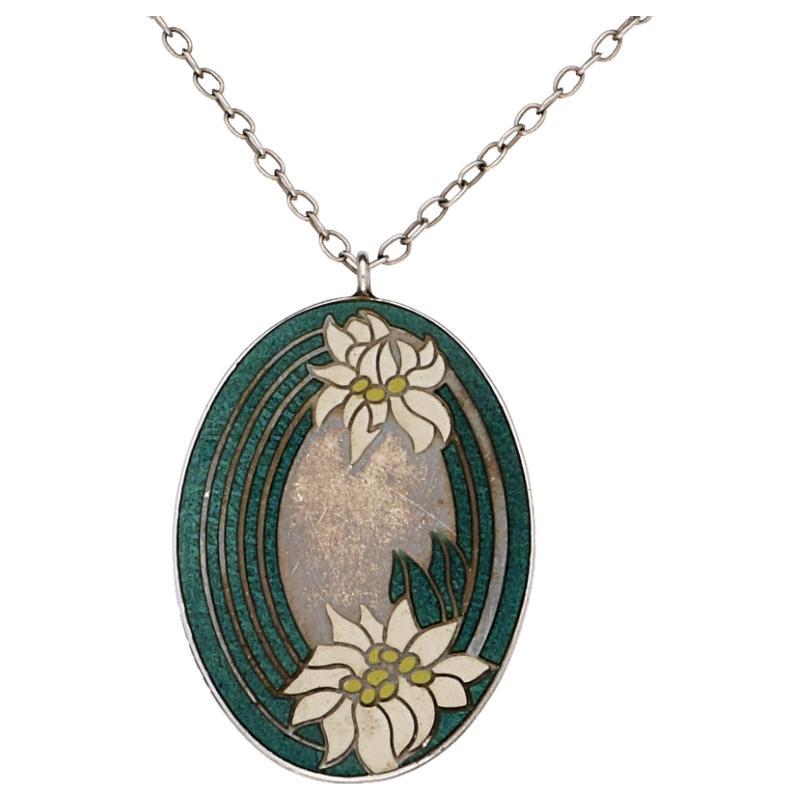 Zilveren ketting met hanger, Franklin Mint
