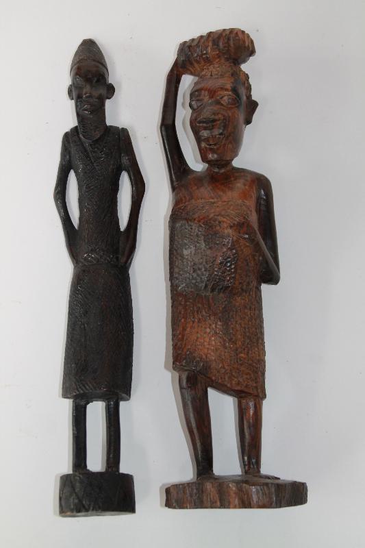 Etnografische beeldjes (2x)