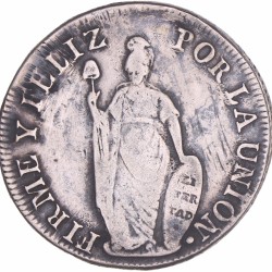 Peru. 8 Reales. 1837 TM.