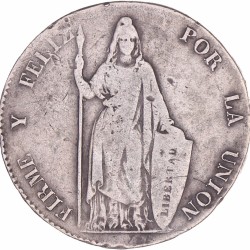 Peru. 8 Reales. 1843 MB.