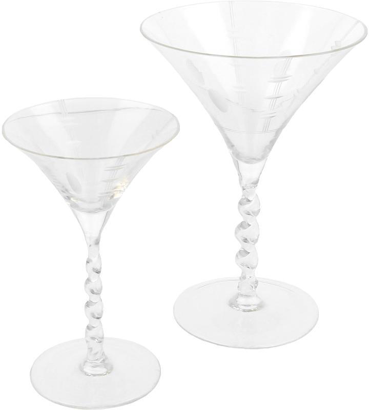 Lot (2x) borrel glaasjes