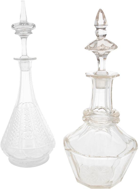 Lot (2x) Karaffen