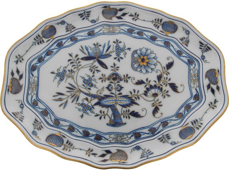 Meissen "Zwiebelmuster" dienschaal