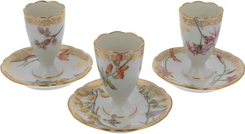 Lot (3x) eierdopjes