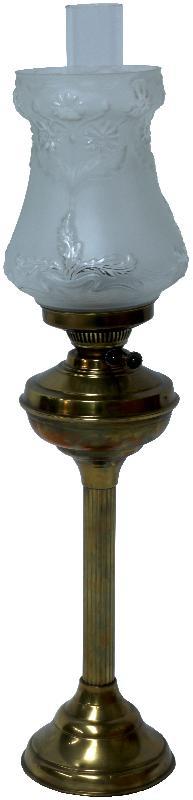 Messing petroleum lamp