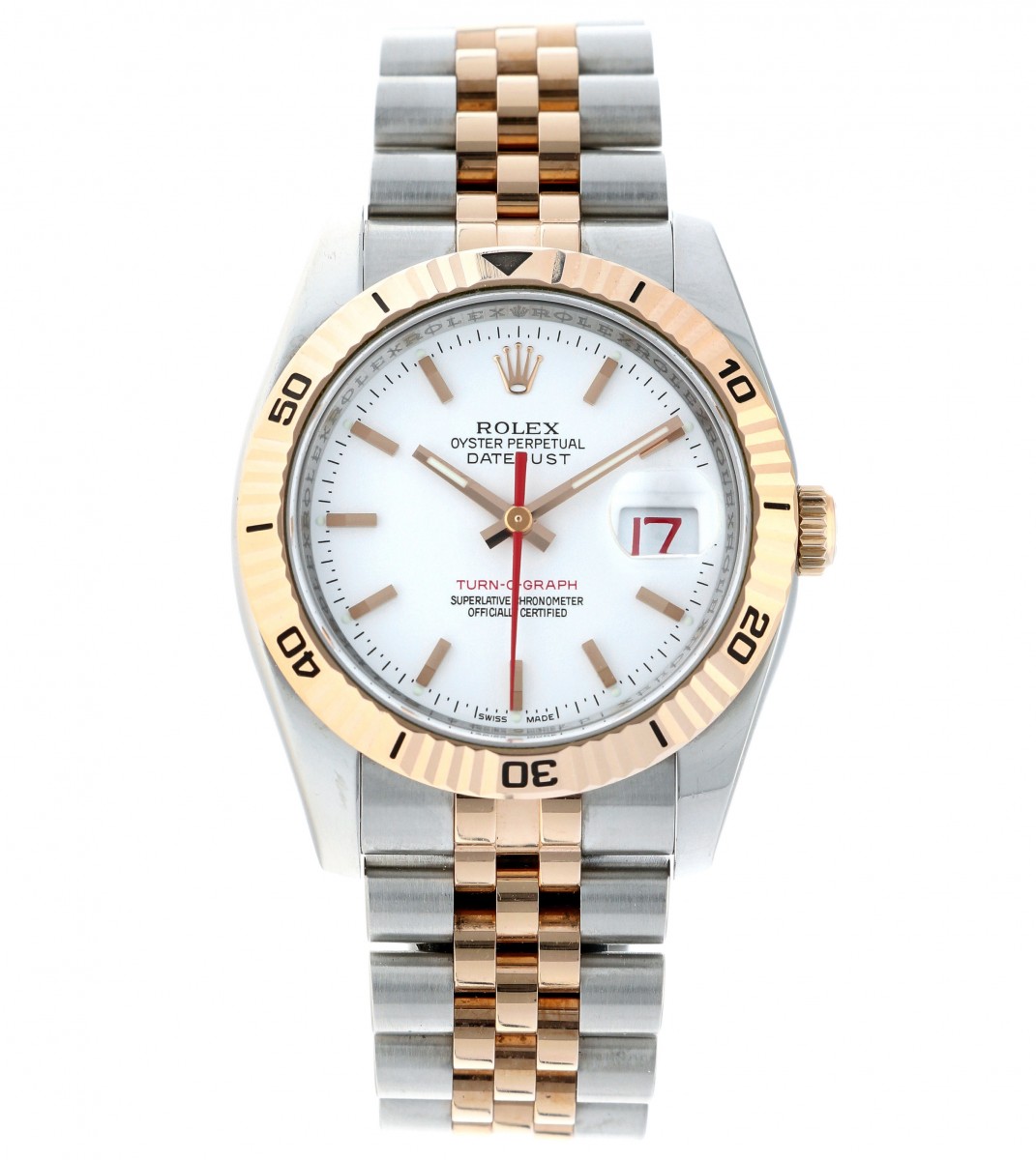 Rolex Datejust Turn O Graph 116261 - Herenhorloge - ca. 2009.