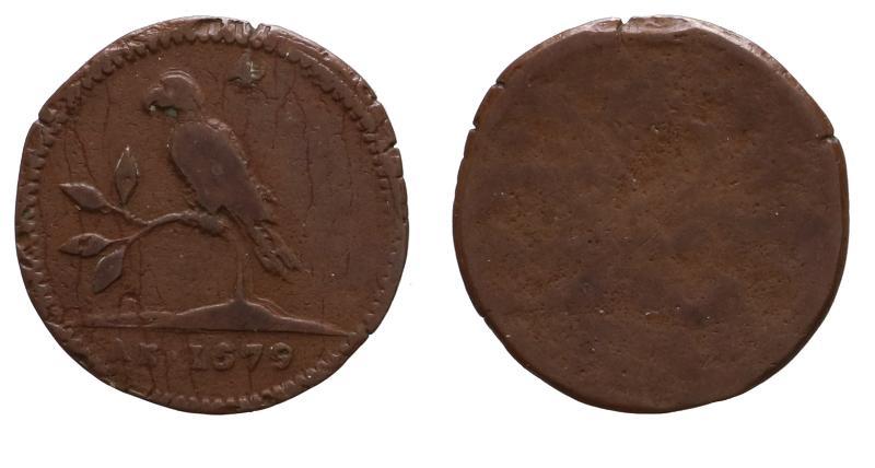 Suriname. Vier Duiten 1679.
