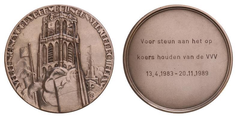 1989. Rotterdam. Vreemdelingenverkeer.