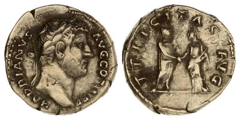 Hadrian. 117-138. Denarius.