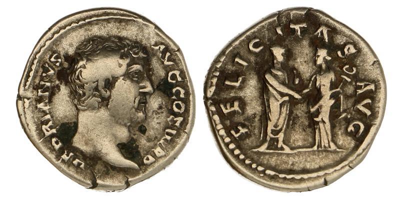 Hadrian. 117-138. Denarius.