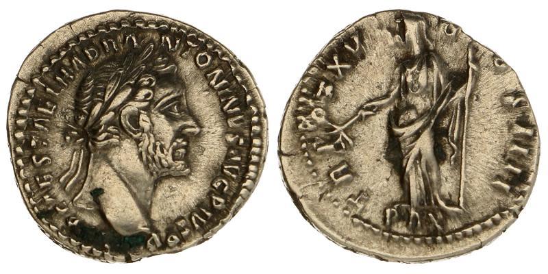 Antoninus Pius. 138-161. Denarius.