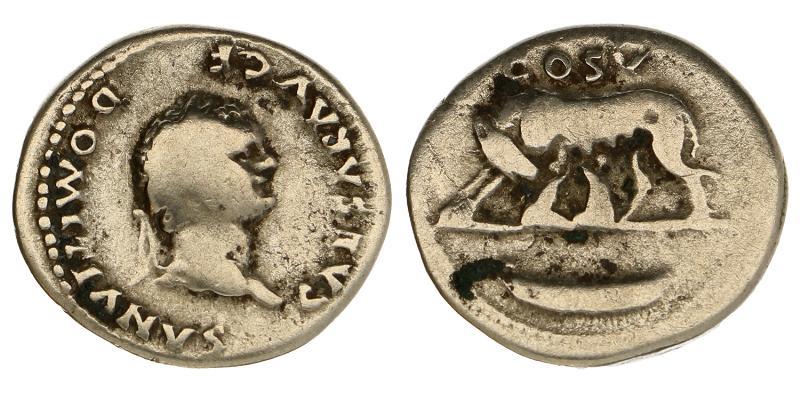 Domitian. 81-96. Denarius.