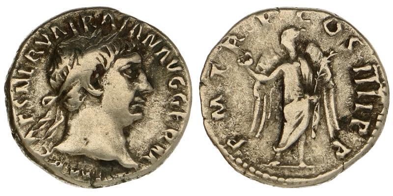 Trajan. 98-117. Denarius.