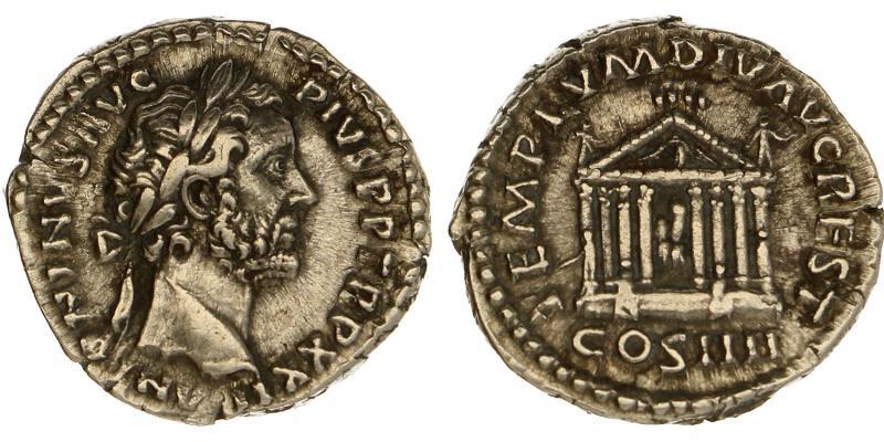 Antoninus Pius. 138-161. Denarius.