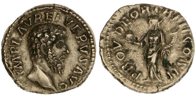 Lucius Verus. 161-169. Denarius.