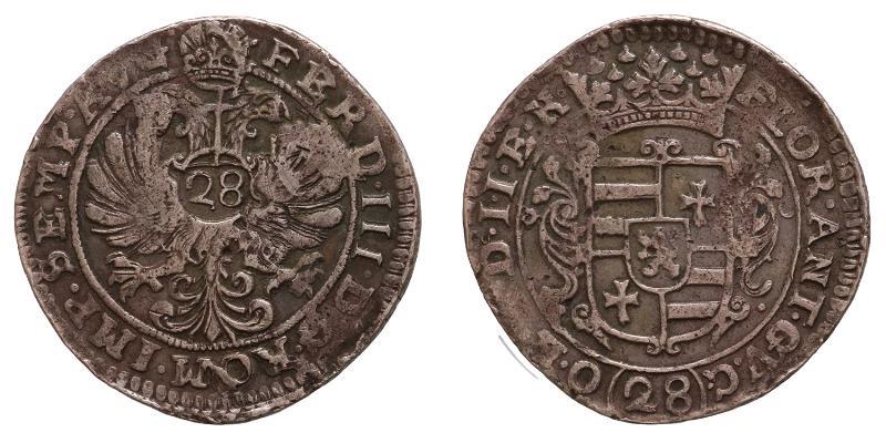 Germany. Oldenburg. Gulden zu 28 Stüber no date, Jever with titel Ferdinand III.