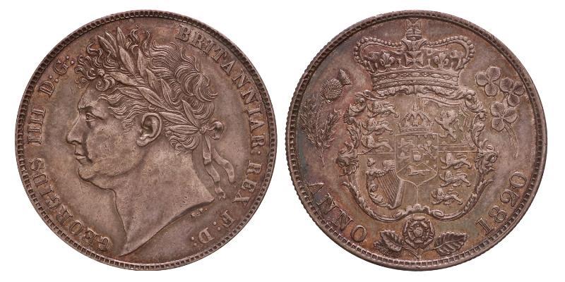 Great Britain. George IIII. Halfcrown 1820.