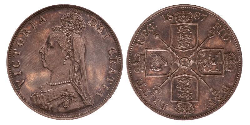 Great Britain. Victoria. Half Crown 1887. Jubilee.