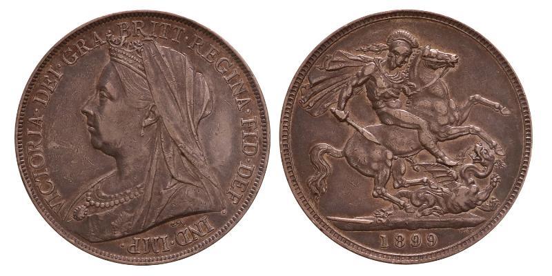 Great Britain. Victoria Crown 1899.