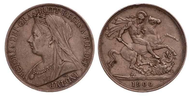 Great Britain. Victoria Crown 1900.