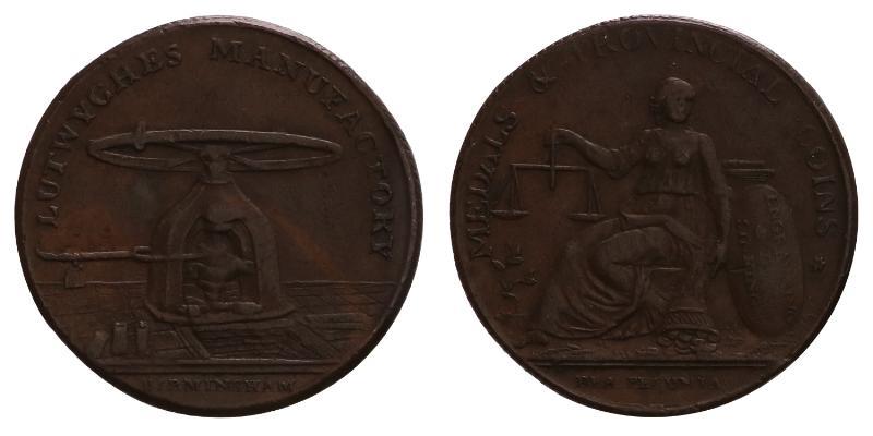 Great Britain. Warwickshire. Halfpenny Lutwyches factory.