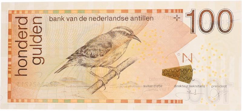 Nederlandse Antillen. Lot diversen. 100 gulden. Type Diversen. - UNC.