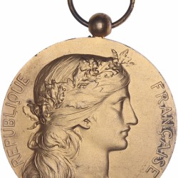N.D. France. Price medal la societé Industrelle de l'Est.